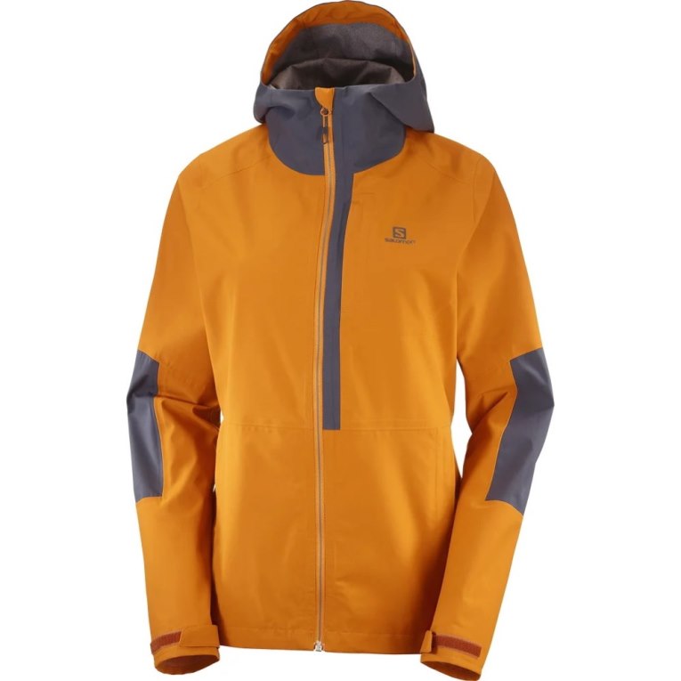 Salomon Outrack Waterproof 2.5L Women's Shell Jackets Mango | CA 7N31